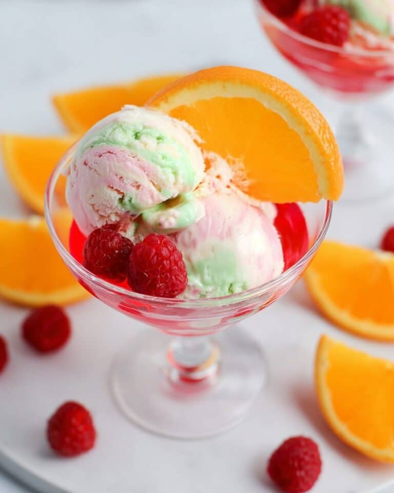 Rainbow Sherbet Punch Recipe