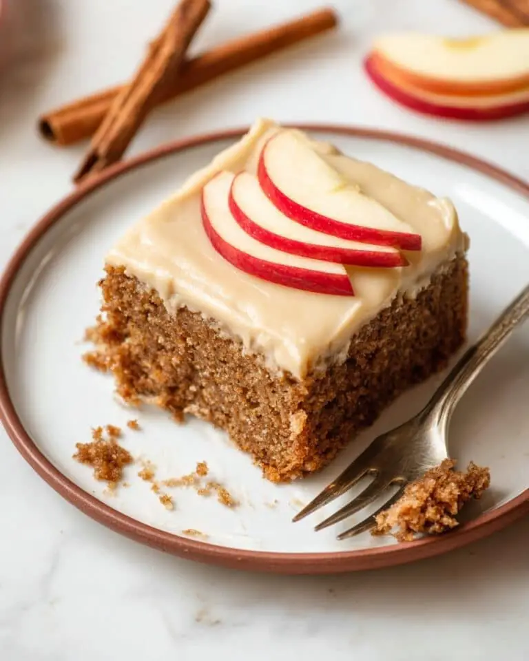 Apple Spice Cake with Brown Sugar Icing Recipe