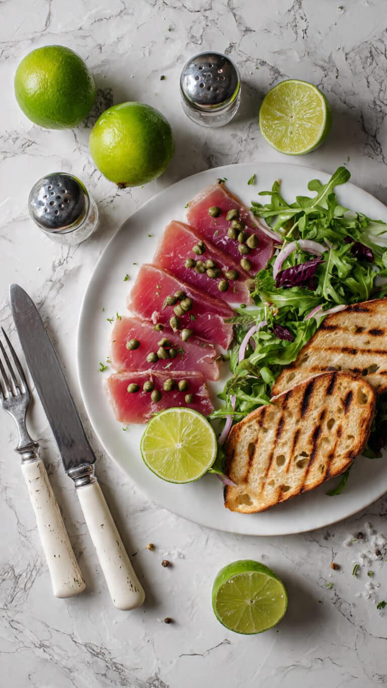 Tuna Carpaccio Recipe