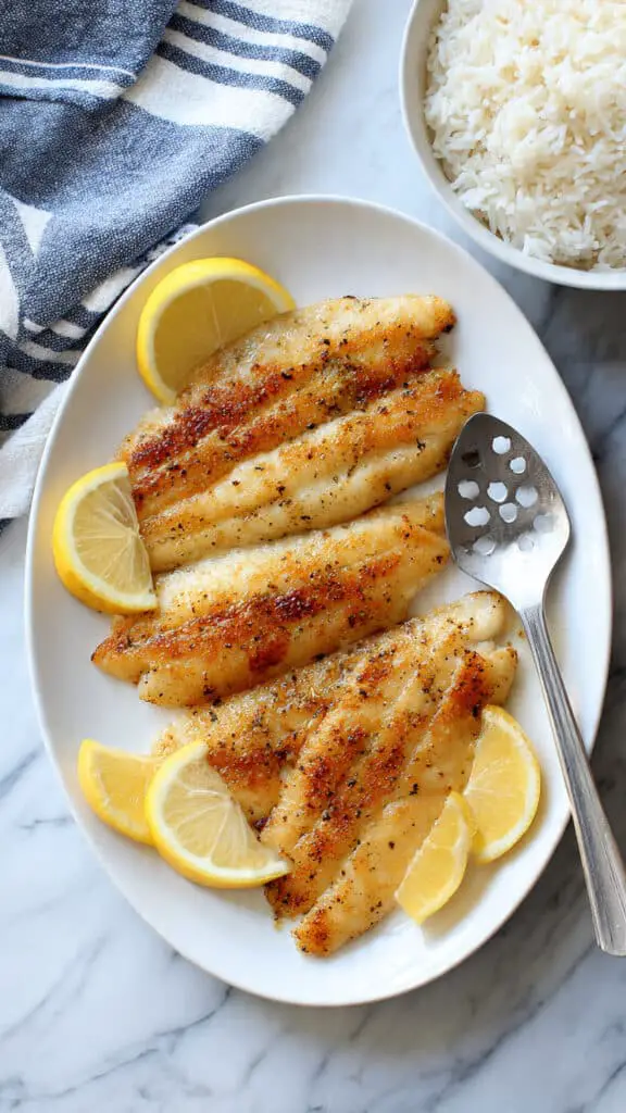 Lemon Brown Butter Perch Recipe