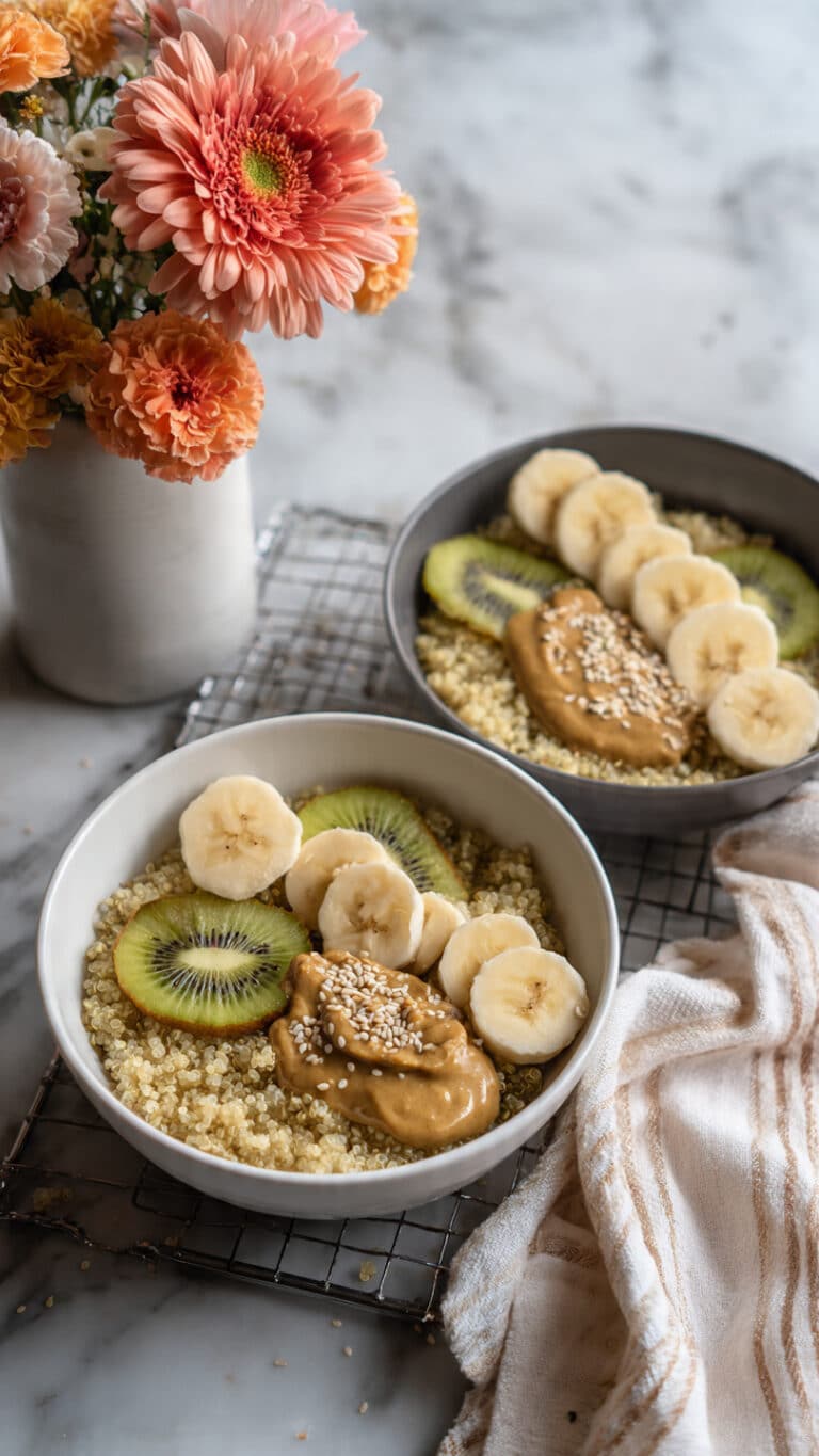 Breakfast Quinoa Power Bowls Recipe