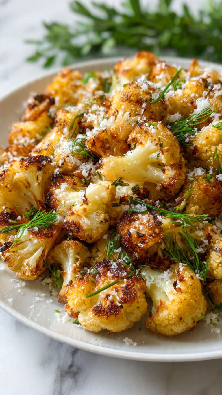 Roasted Rosemary Cauliflower and Fennel Recipe