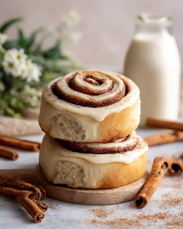 No Bake Cinnamon Rolls (Vegan Gluten-Free) Recipe