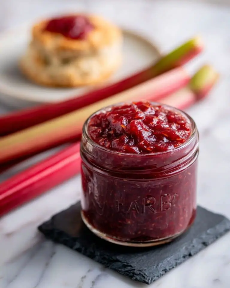 Rhubarb Jam Recipe