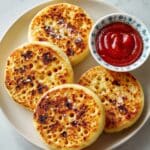 Air Fryer Eggy Bread Crumpets Recipe