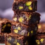 Pistachio and Chocolate Chip Brownies Recipe
