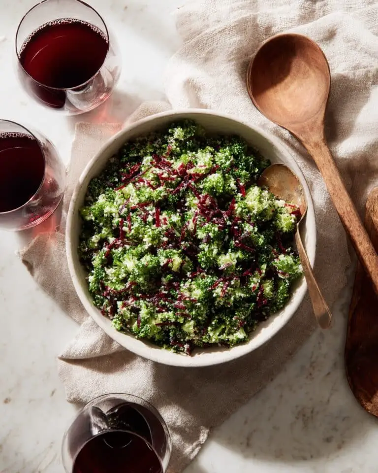 Quick and Easy Broccoli Beet Salad Recipe