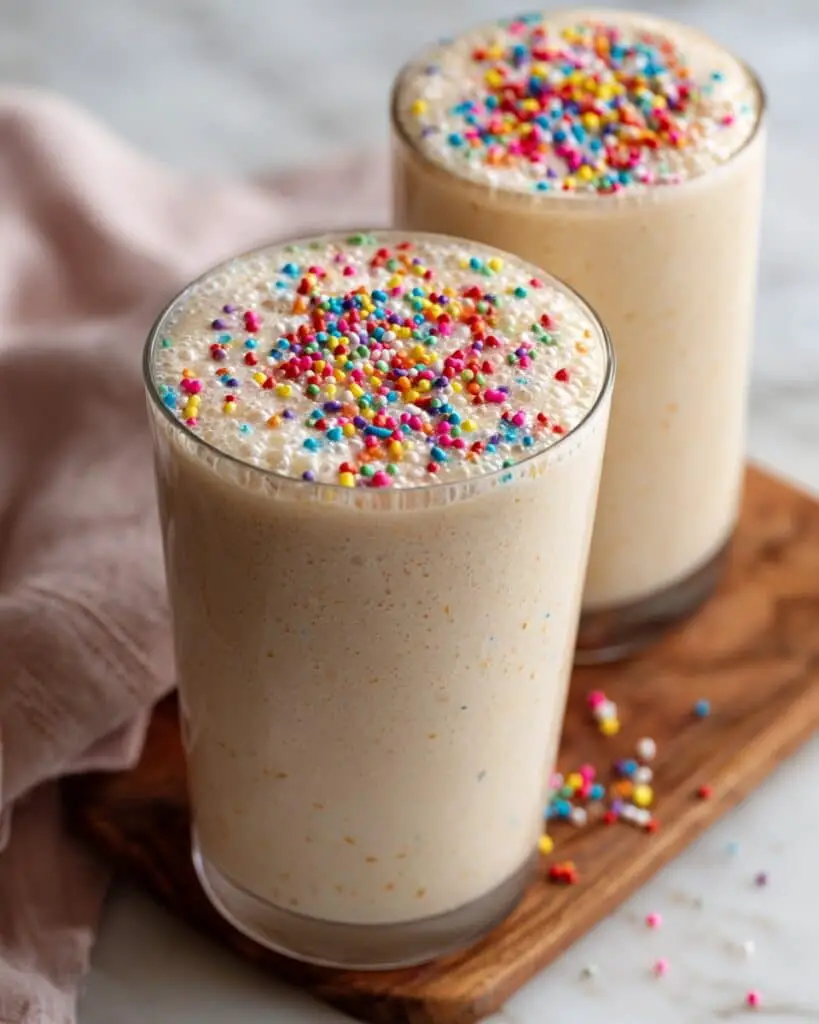 Cake Batter Protein Shake Recipe
