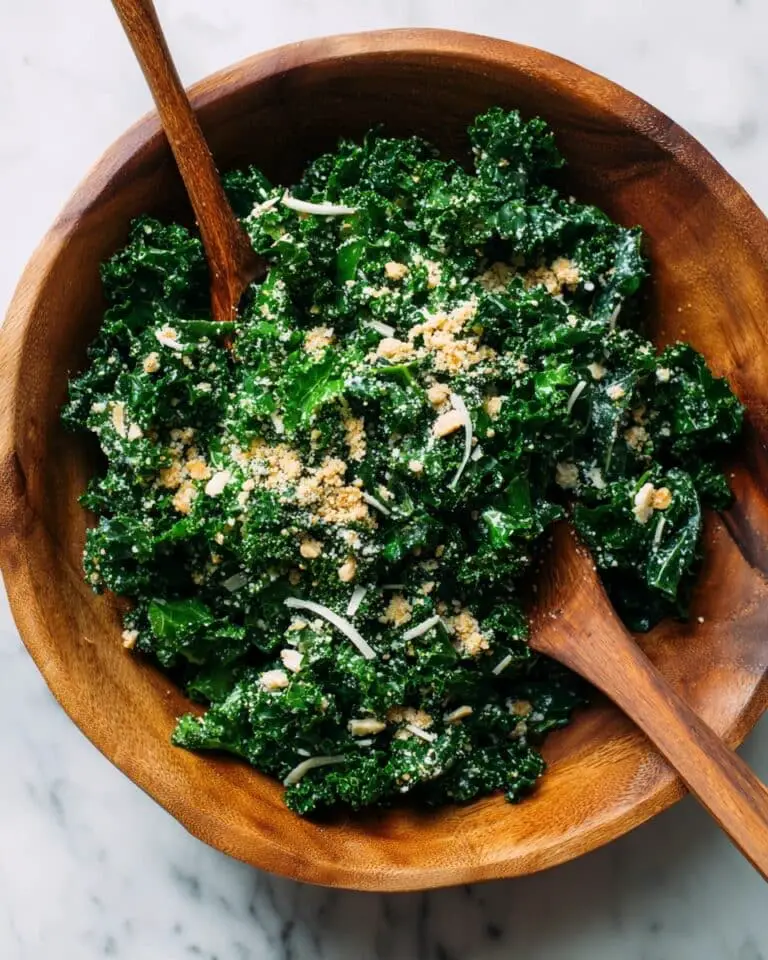 Lemon Parmesan Kale Salad Recipe