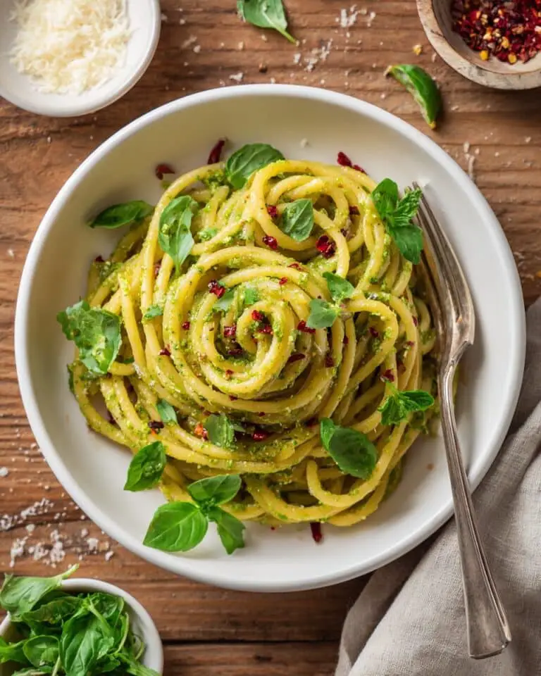 Zucchini Pasta with Lemon, Basil, and Parmesan Recipe