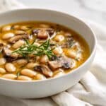 White Bean Mushroom Soup Recipe