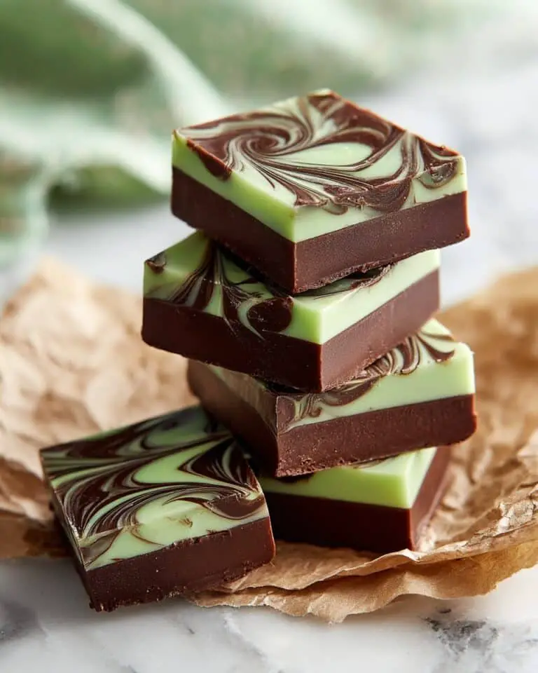 Mint Chocolate Swirl Bark Recipe