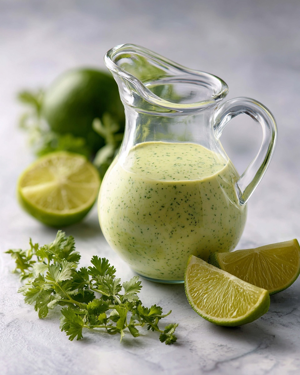 Creamy Cilantro Lime Dressing Recipe