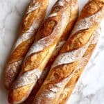 Classic Crusty French Baguettes Recipe