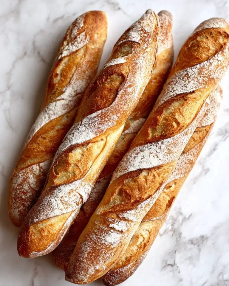 Classic Crusty French Baguettes Recipe