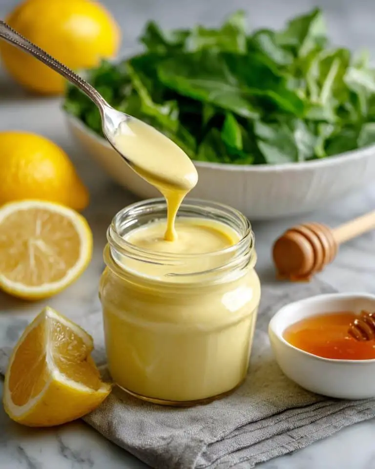 Homemade Honey Lemon Vinaigrette Recipe