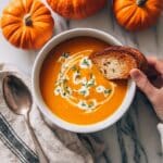 Easy Roasted Pumpkin Curry Soup Recipe