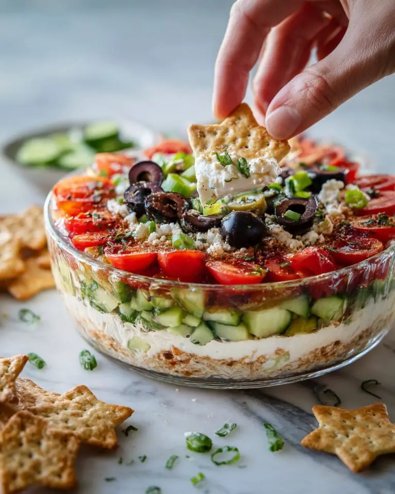 Layered Greek Dip Recipe