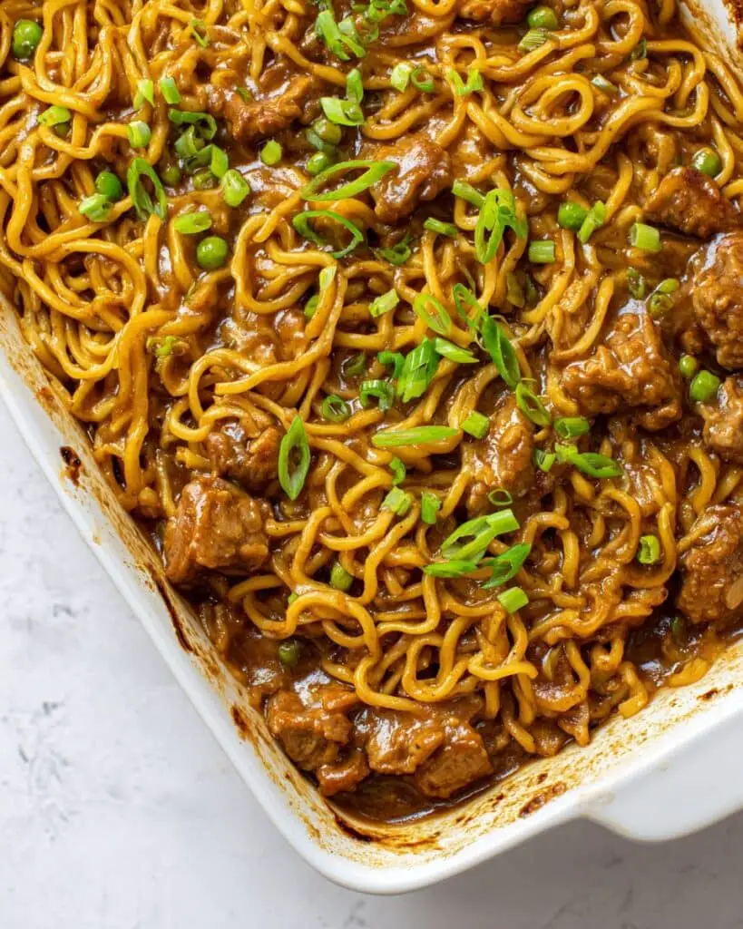 Baked Honey Garlic Chicken Noodles (Gluten Free) Recipe