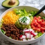 Keto Taco Salad Recipe