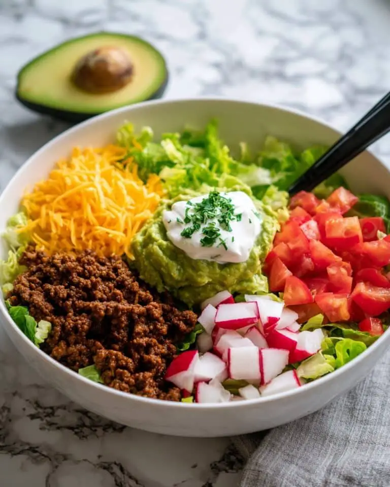 Keto Taco Salad Recipe