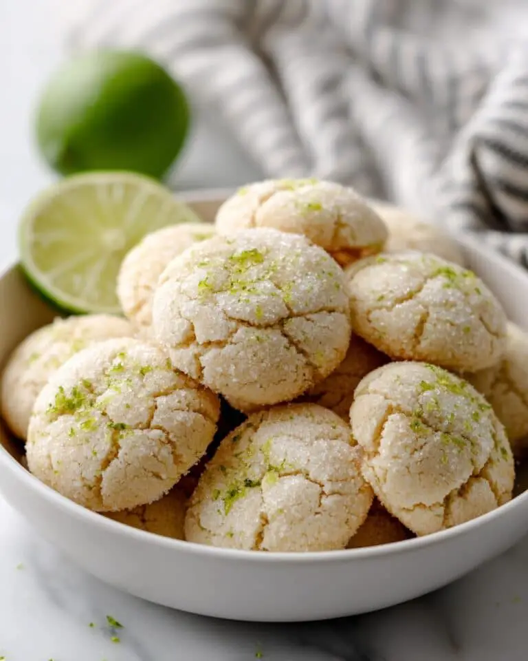 Lime Cookies Recipe