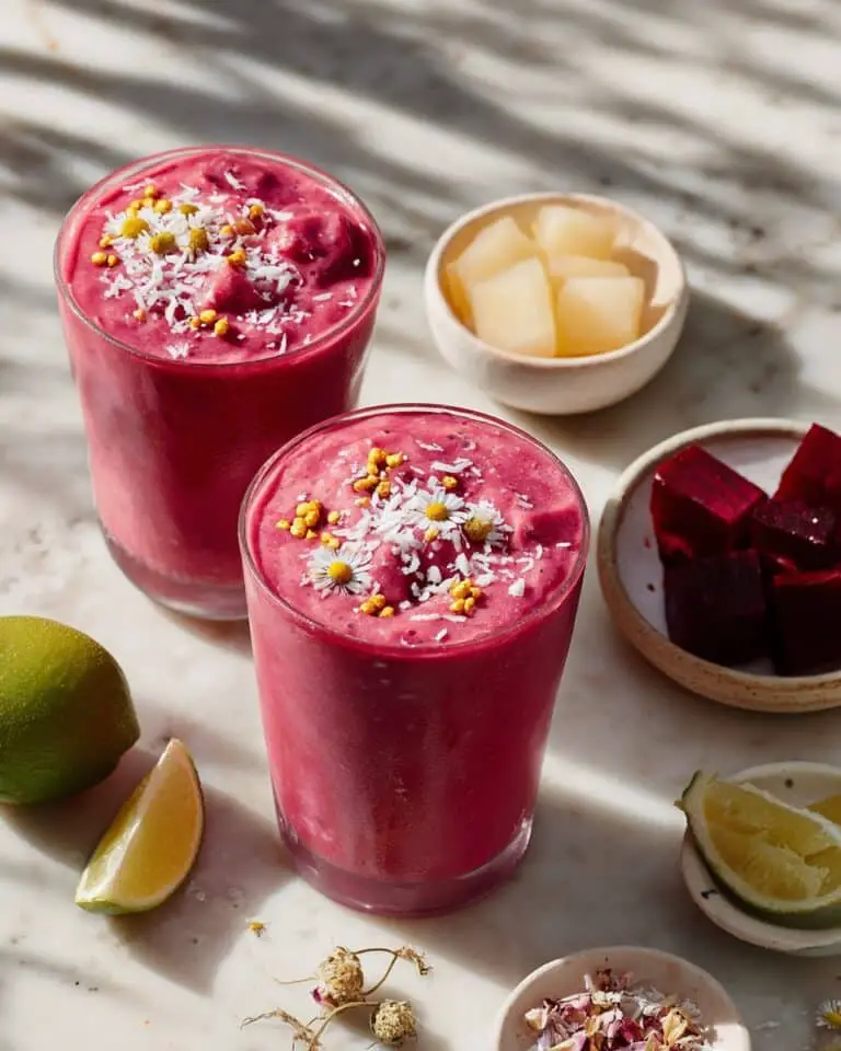 Pineapple Beet Smoothie (No Banana) Recipe
