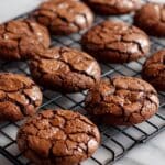 Fudgy Chocolate Meringue Cookies Recipe