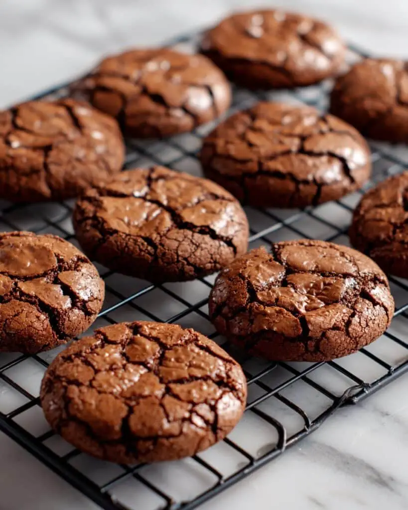 Fudgy Chocolate Meringue Cookies Recipe