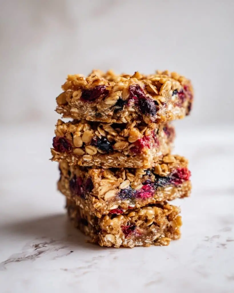 Blueberry Banana Oat Bars Recipe