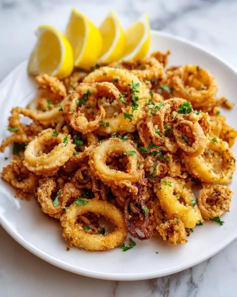 Italian Fried Calamari (Calamari Fritti) Recipe