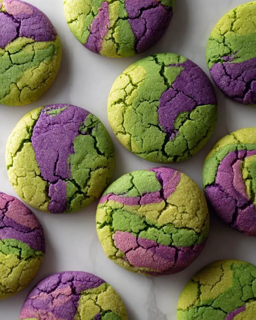 Matcha Ube Cookies Recipe