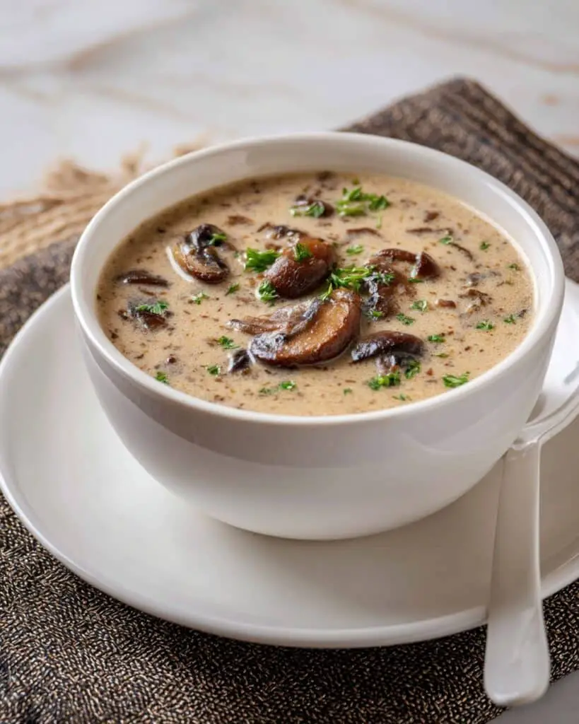 Cream of Mushroom Soup Recipe