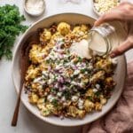 Roasted Cauliflower Salad with Dates, Feta, and Tahini Dressing Recipe
