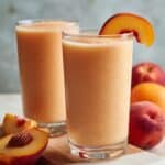 Creamy Banana Peach Smoothie Recipe