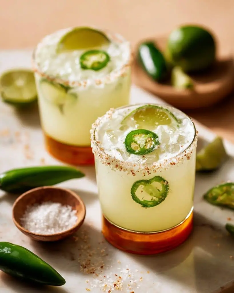 Spicy Skinny Margaritas Recipe