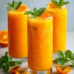 Refreshing Papaya Orange Juice with Mint Recipe