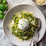 Tallarines Verdes: Peruvian Pasta with Pesto and Huacatay Recipe
