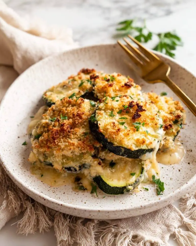 Mom’s Easy Cheesy Zucchini Casserole Recipe