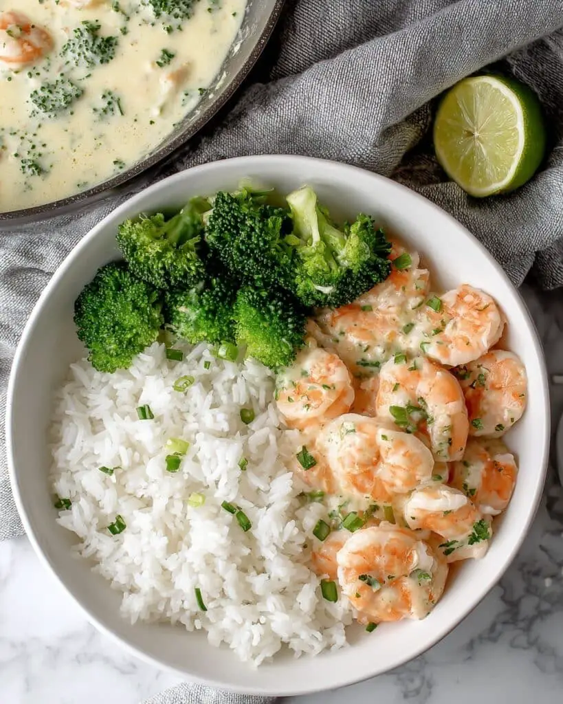 Creamy Coconut Lime Shrimp Recipe
