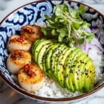 Spicy Seared Scallop Sushi Bowls Recipe