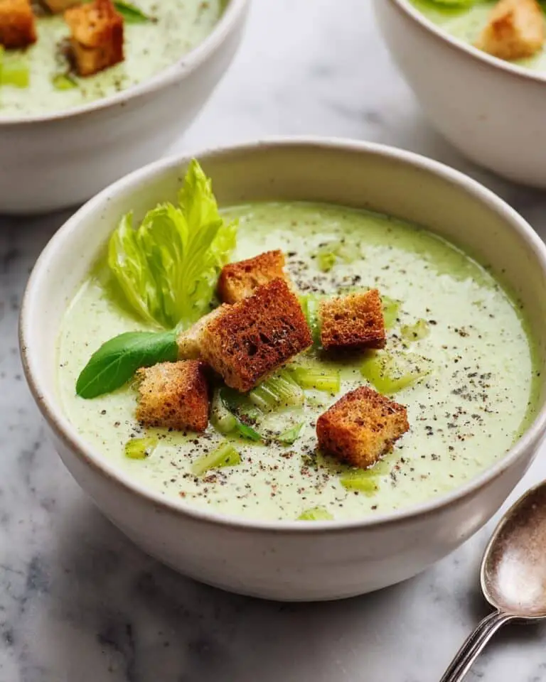 Vegan Cream of Celery Soup Recipe