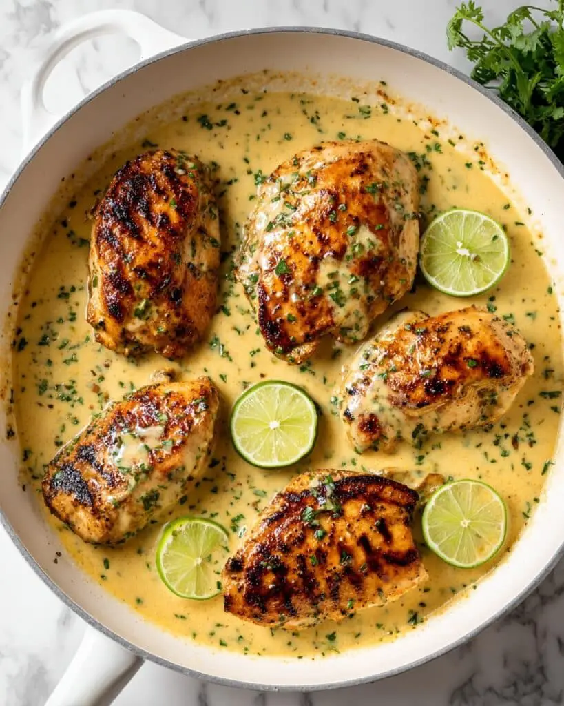 Creamy Coconut Lime Chicken Recipe
