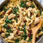 One Pot Creamy Pesto Chicken Pasta Recipe