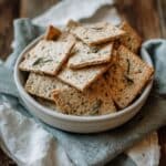 Almond Pulp Crackers Recipe