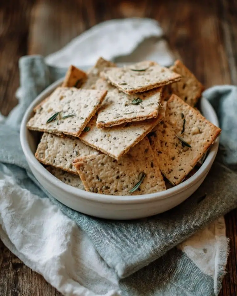 Almond Pulp Crackers Recipe