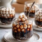 Taho: Filipino Silken Tofu with Sago Pearls and Brown Sugar Syrup Recipe