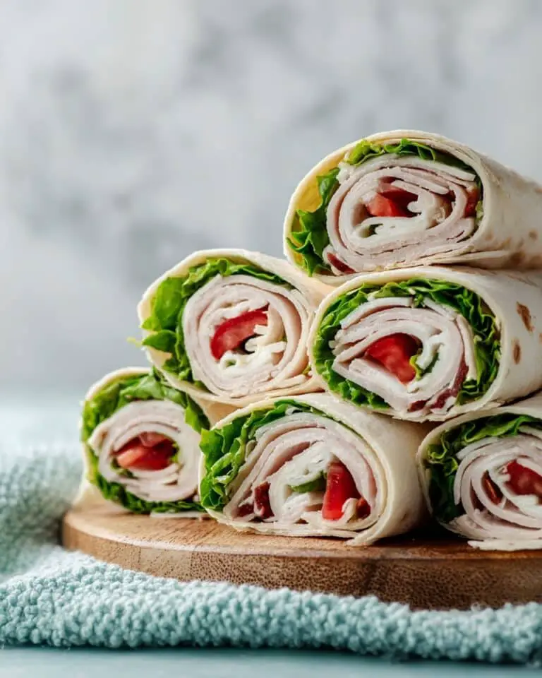 Turkey Cranberry Cream Cheese Roll-Ups Recipe