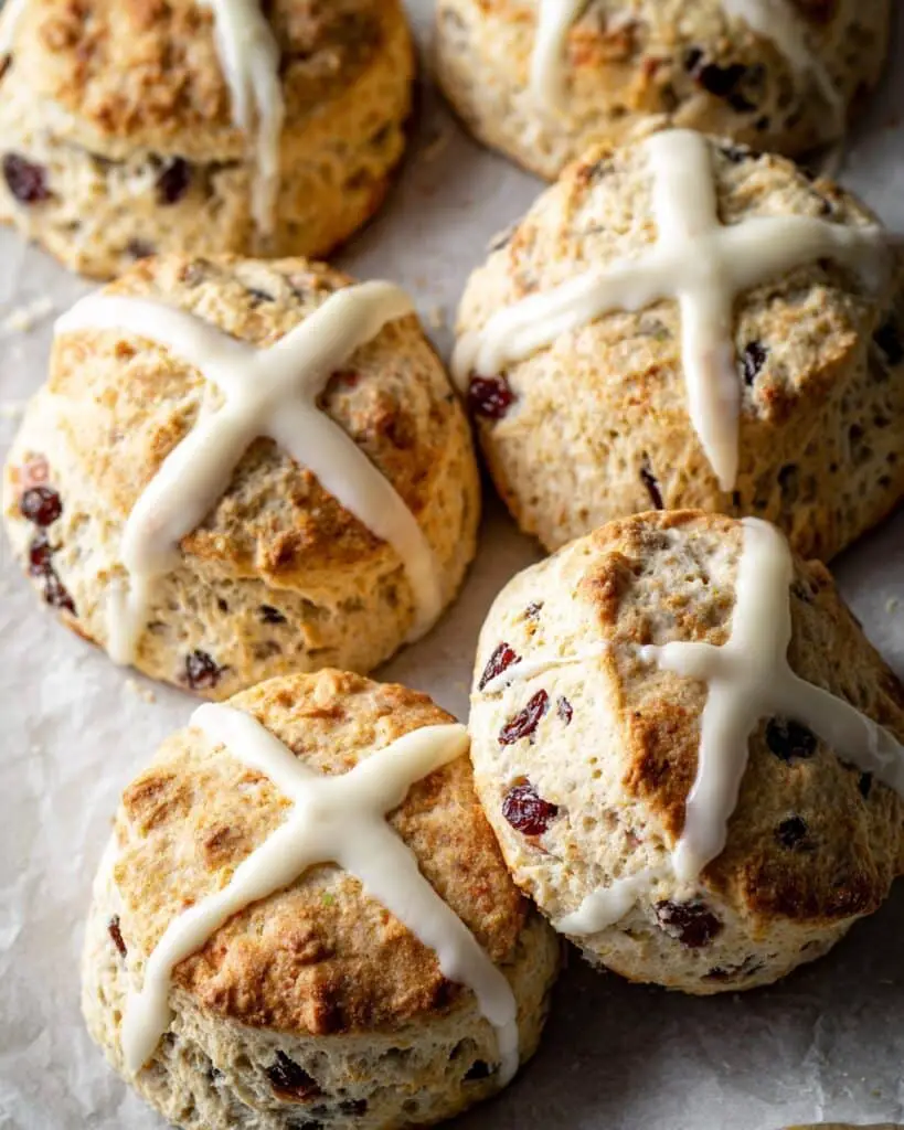 Easy Hot Cross Scones Recipe