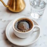 Greek Coffee (Turkish or Arab Coffee) with Foam and Sugar Recipe